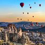                                Turkey - Capadoccia - Hot air balloons over fairy houses